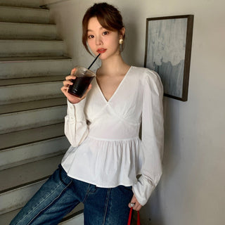 V-neck shirt