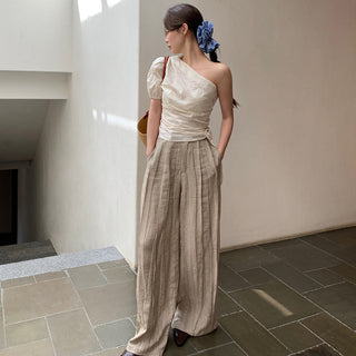 wide-leg pants