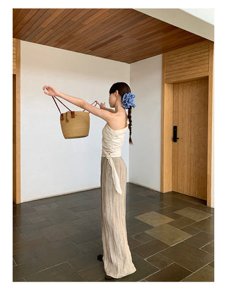 wide-leg pants