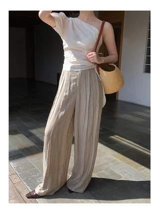 wide-leg pants