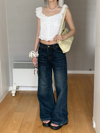 wide leg jeans