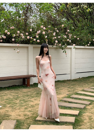 pink mesh dress 02