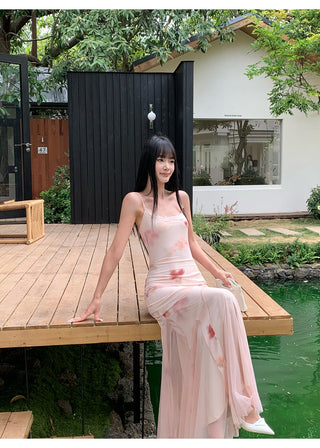 pink mesh dress 02