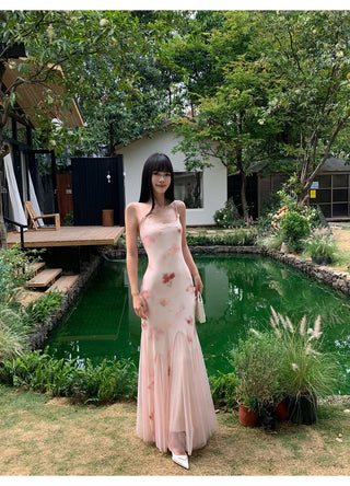 pink mesh dress 02