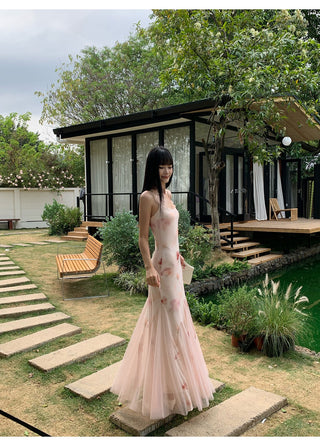 pink mesh dress 02