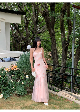 pink mesh dress 02