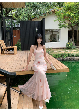 pink mesh dress 02