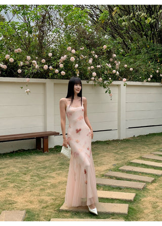 pink mesh dress 02