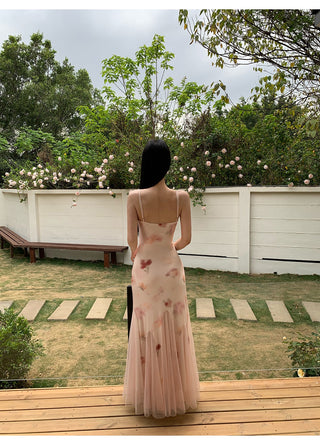 pink mesh dress 02