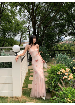 pink mesh dress 02
