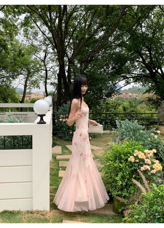 pink mesh dress 02