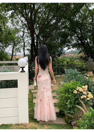 pink mesh dress 02