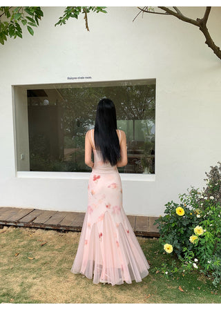 pink mesh dress 02