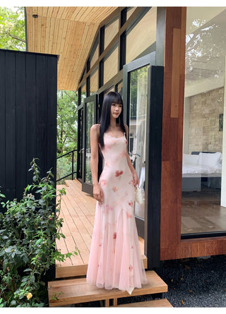 pink mesh dress 02