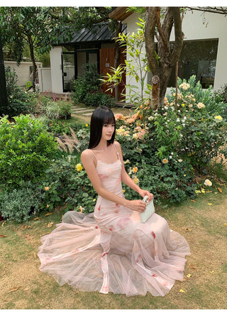 pink mesh dress 02