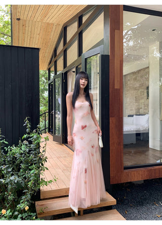 pink mesh dress 02