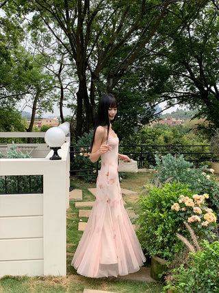 pink mesh dress 02