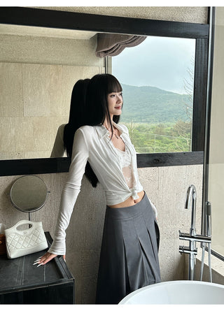Tencel long shirt