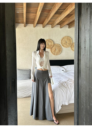 Tencel long shirt
