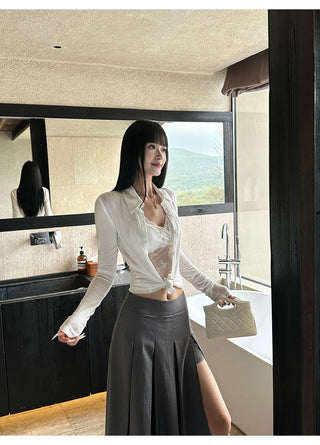 Tencel long shirt