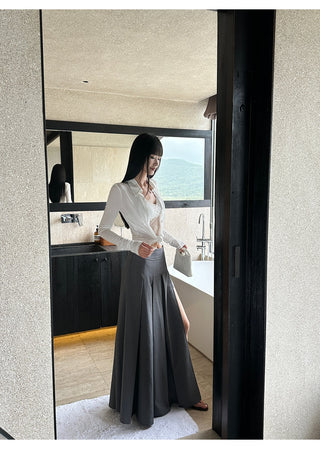 Tencel long shirt