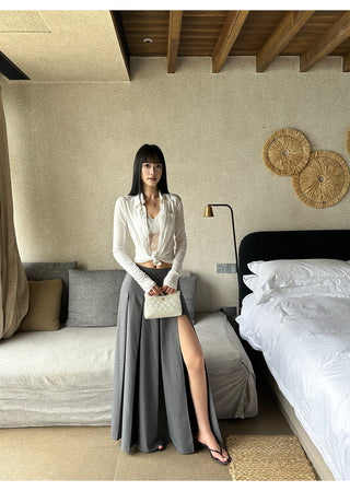 Tencel long shirt