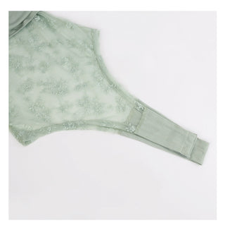 pea green dress