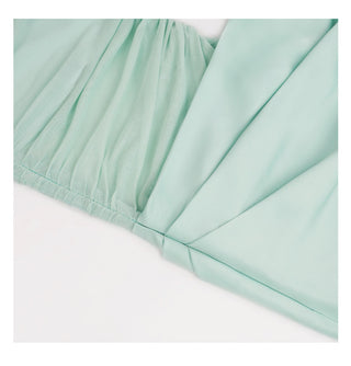 mint green dress