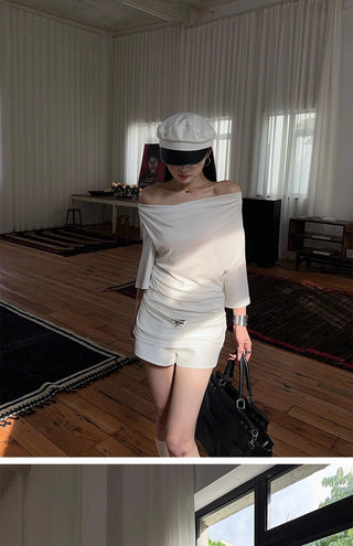 white bell sleeve