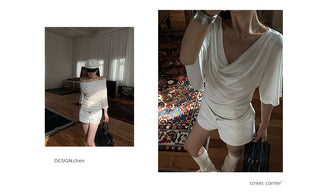 white bell sleeve