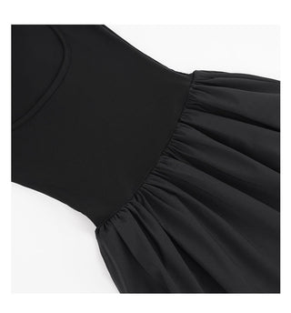 black square dress