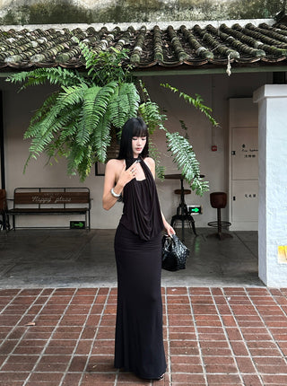 Black lace skirt suit