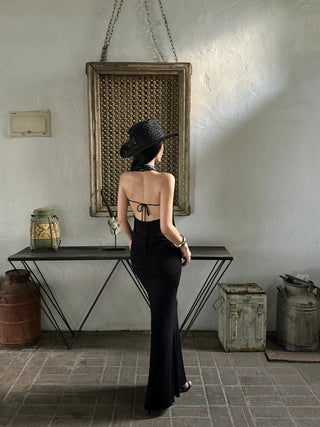 Black lace skirt suit
