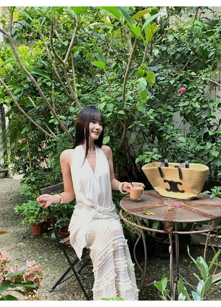 white fishtail skirt 01