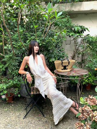 white fishtail skirt 01