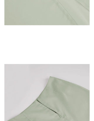 green halter set