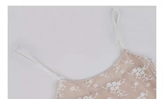 white mesh skirt