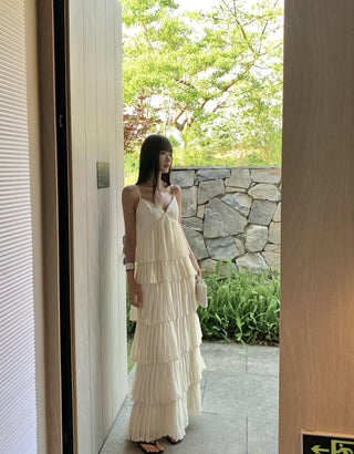 French strap dress