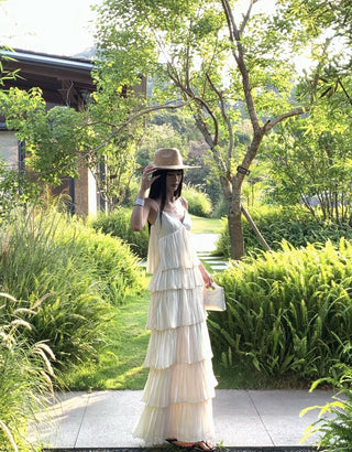 French strap dress