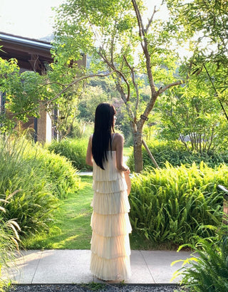 French strap dress