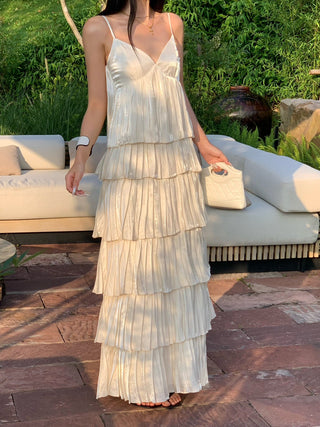 French strap dress