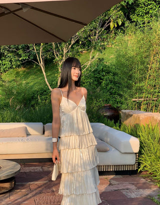 French strap dress