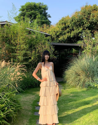 French strap dress