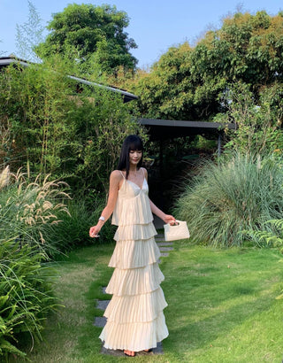 French strap dress
