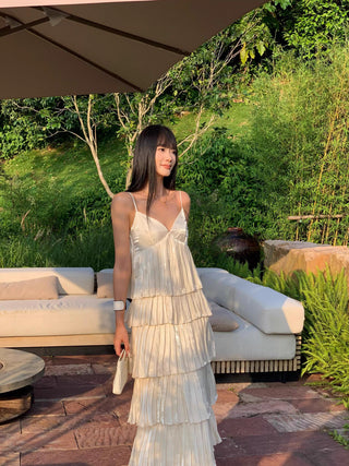 French strap dress