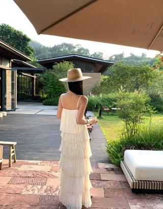 French strap dress