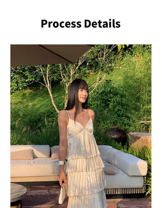French strap dress