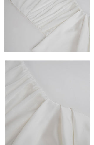mesh fishtail skirt