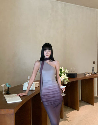 gradient off-shoulder