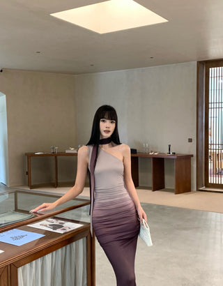 gradient off-shoulder